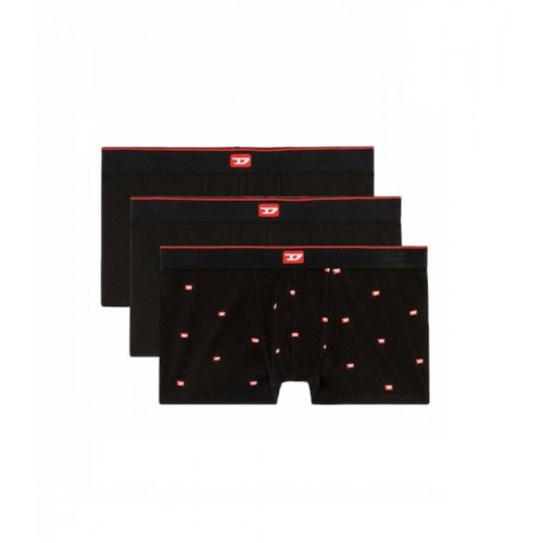 DIESEL ΑΝΔΡΙΚΑ ΕΣΩΡΟΥΧΑ (σετ 3 τεμαχίων) 00ST3V-0KGAE-E6193 BLACK UMBX-DAMENTHREEPACK BOXER SHORTS