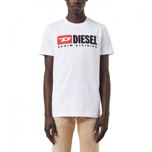 DIESEL ΑΝΔΡΙΚΟ T-SHIRT A03766-0AAXJ-100 T-DIEGOR-DIV WHITE