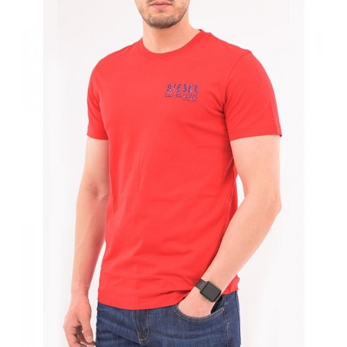 DIESEL ΑΝΔΡΙΚΟ T-SHIRT A12500-0GRAI-42A T-DIEGOR-K72 RED