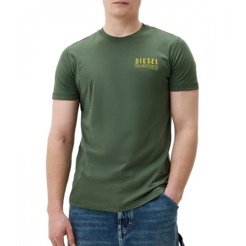 DIESEL ΑΝΔΡΙΚΟ T-SHIRT A12500-0GRAI-5FV T-DIEGOR-K72 GREEN