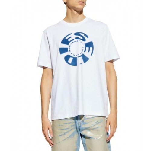 DIESEL ΑΝΔΡΙΚΟ T-SHIRT A14790-0GRAI-100 WHITE T-ADJUST-K9