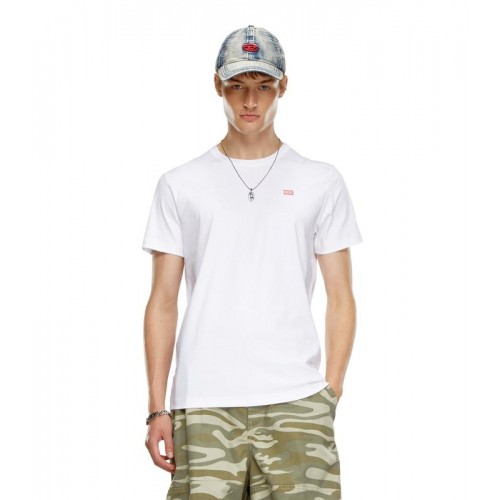DIESEL ΑΝΔΡΙΚΟ T-SHIRT A14819-0SKAF-100 T-MIEGOR-K77 WHITE