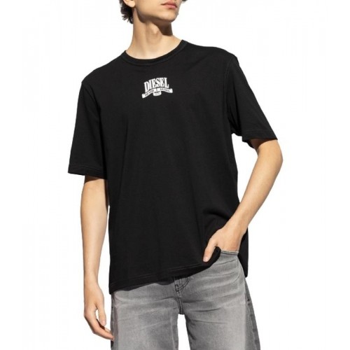 DIESEL ΑΝΔΡΙΚΟ T-SHIRT A15020-0GRAI-9XX  T-ADJUST-K10 BLACK