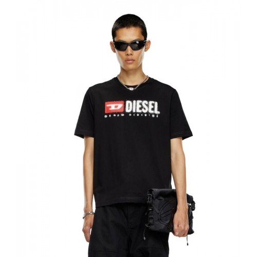 DIESEL ΑΝΔΡΙΚΟ T-SHIRT A15025-0GRAI-9XX BLACK T-ADJUST-K14