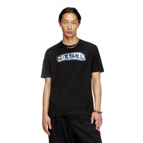 DIESEL ΑΝΔΡΙΚΟ T-SHIRT A16397-0GRAI-9XX T-ADJUST-R4 BLACK
