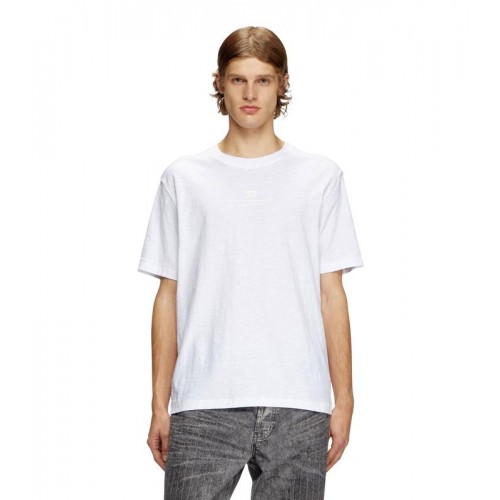 DIESEL ΑΝΔΡΙΚΟ T-SHIRT A16424-0QKAP-100 T-ADJUST-R10 WHITE