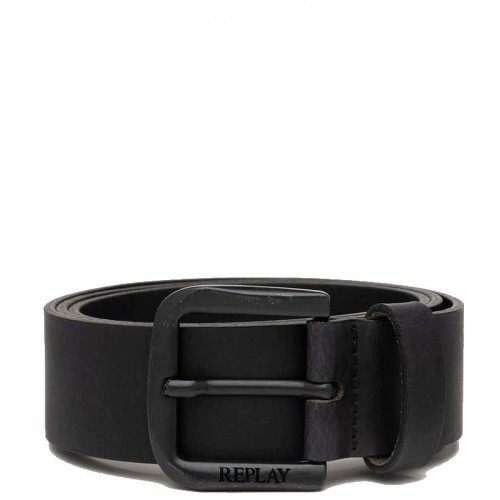 REPLAY ΑΝΔΡΙΚΗ ΔΕΡΜΑΤΙΝΗ ΖΩΝΗ AM2453.000.A3008A.098 BLACK