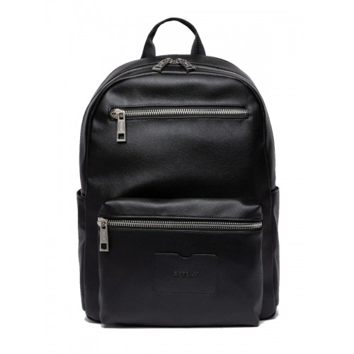 REPLAY ΑΝΔΡΙΚΟ ΣΑΚΙΔΙΟ ΠΛΑΤΗΣ FM3684.000.A0512A.0098 BLACK