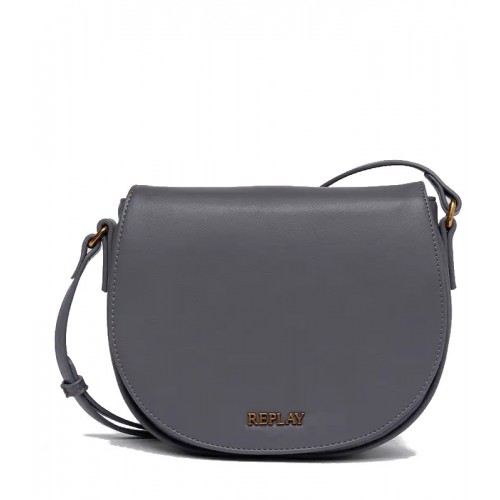 REPLAY ΓΥΝΑΙΚΕΙΑ ΤΣΑΝΤΑ ΩΜΟΥ - ΧΙΑΣΤΙ FW3586.000.A0420A.0028 GRANITE GRAY