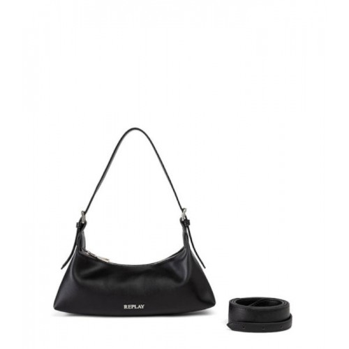 REPLAY ΓΥΝΑΙΚΕΙΑ ΤΣΑΝΤΑ ΩΜΟΥ-ΧΙΑΣΤΙ FW3729-000-A0420A-098 BLACK