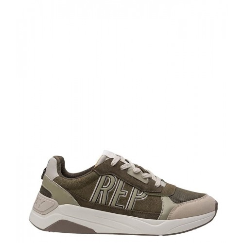 REPLAY ΑΝΔΡΙΚΑ SNEAKERS GMS6I.000.C0020L 3245 TENNET CRUST GREEN MIL