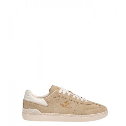 REPLAY ΑΝΔΡΙΚΑ ΔΕΡΜΑΤΙΝΑ SNEAKERS GMSD7.000.C0003L.0049 SAND PYPER SUEDE ΜΠΕΖ