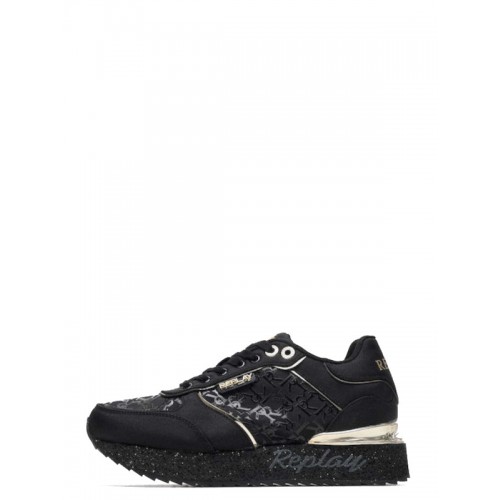 REPLAY ΓΥΝΑΙΚΕΙΑ SNEAKERS GWS63.000.C0127T.0003 PENNY ALL ΜΑΥΡΑ