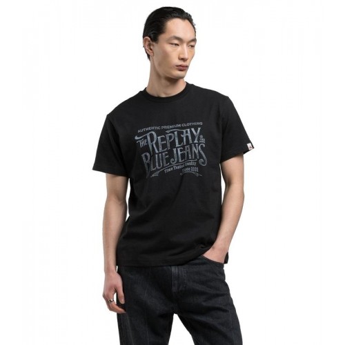 REPLAY ΑΝΔΡΙΚΟ T-SHIRT M3042.000.2660.098 BLACK