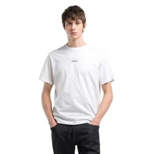 REPLAY ΑΝΔΡΙΚΟ T-SHIRT M3048.000.2660.011 NATURAL WHITE