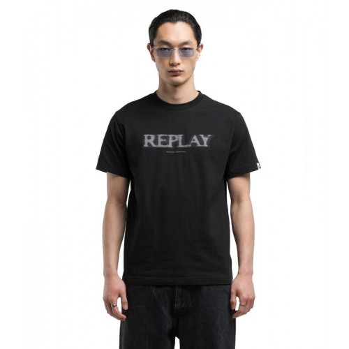 REPLAY ΑΝΔΡΙΚΟ T-SHIRT M3059.000.2660.098 BLACK