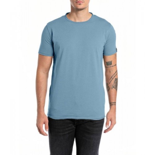 REPLAY ΑΝΔΡΙΚΟ T-SHIRT M3590A.000.2660.388 STEEL BLUE