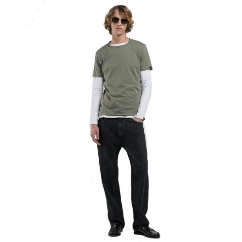 REPLAY ΑΝΔΡΙΚΟ T-SHIRT M3590A.000.2660.835 SAGE GREEN