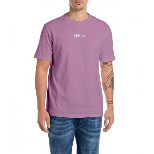 REPLAY ΑΝΔΡΙΚΟ T-SHIRT M6936.000.23188P.466 PURPLE