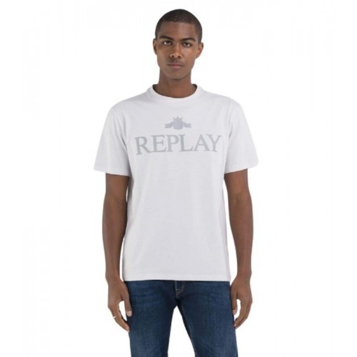 REPLAY ΑΝΔΡΙΚΟ T-SHIRT M6944.000.2660.563 ISE-WHITE