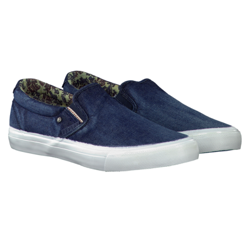 REPLAY ΑΝΔΡΙΚΑ SNEAKERS SLIP-ON RV720002T CLAMS 0010/BLUE