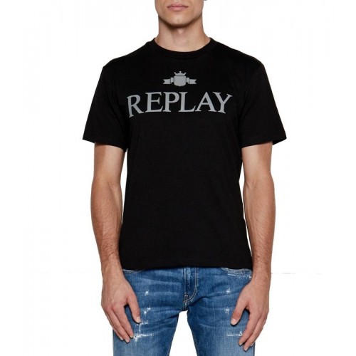 REPLAY ΑΝΔΡΙΚΟ T-SHIRT M6944.000.2660.098 BLACK